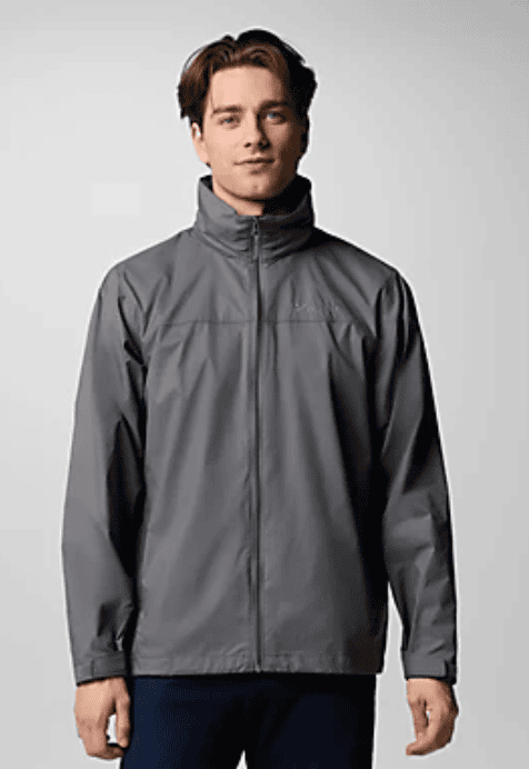 Mens Columbia Rain Jacket